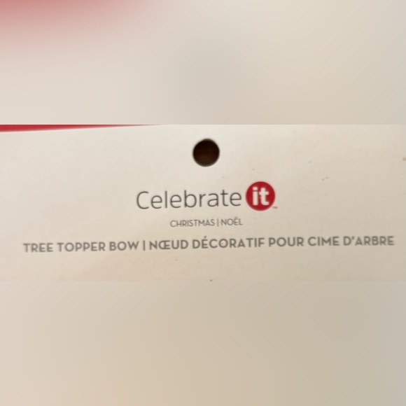 NWT Christmas Xmas tree topper bow bundle 7 total - Picture 6 of 6